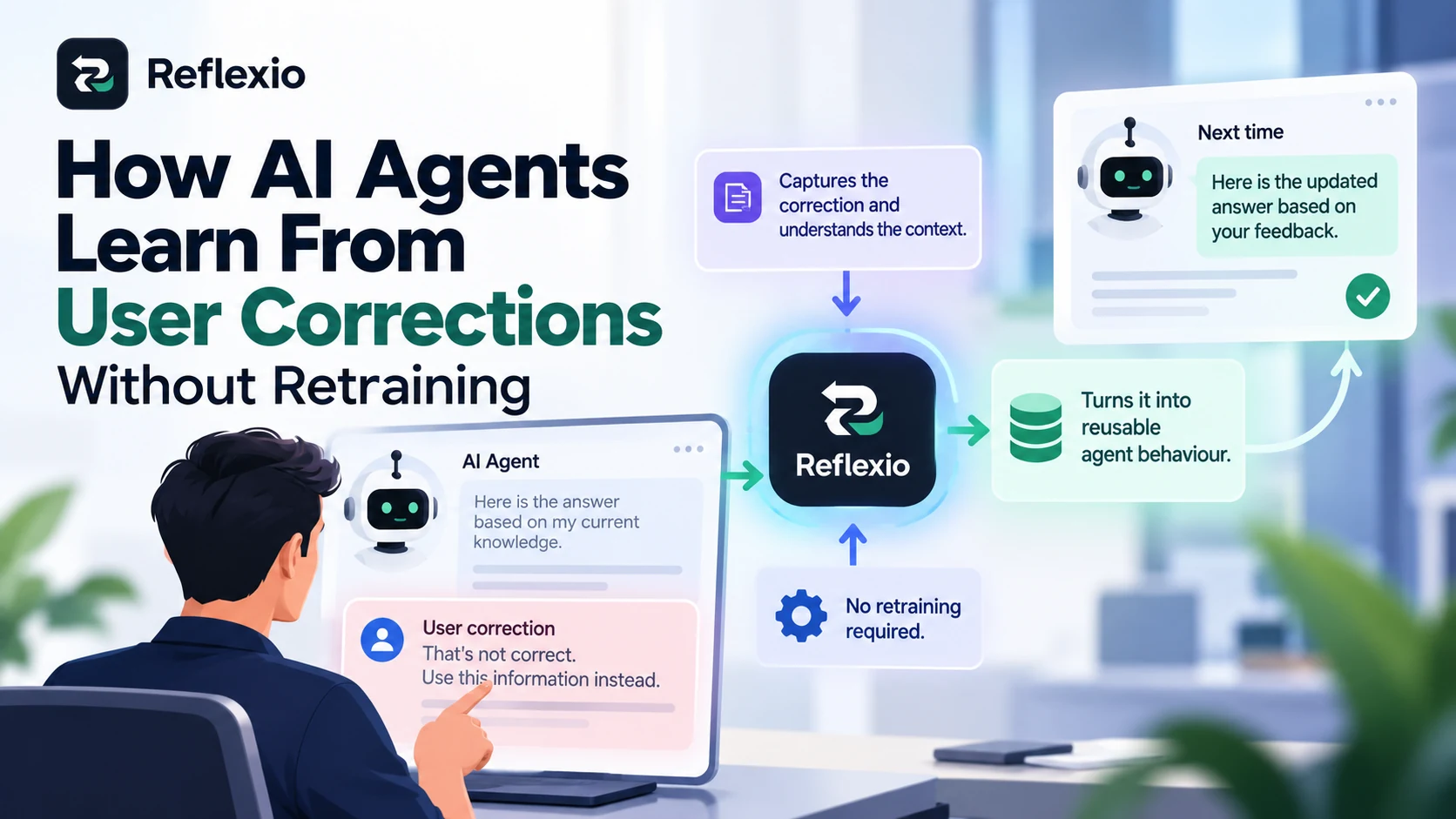 How AI Agents Learn From User Corrections Without Retraining